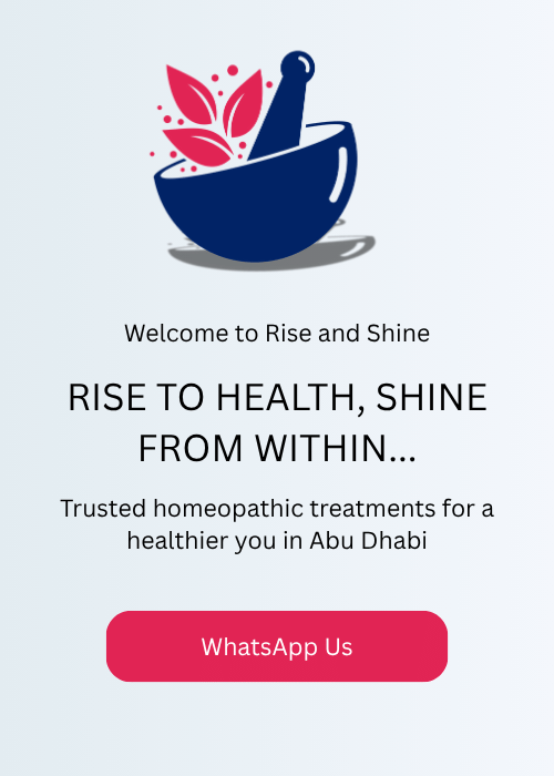 Homeopathy clinic abu dhabi Hero banner image