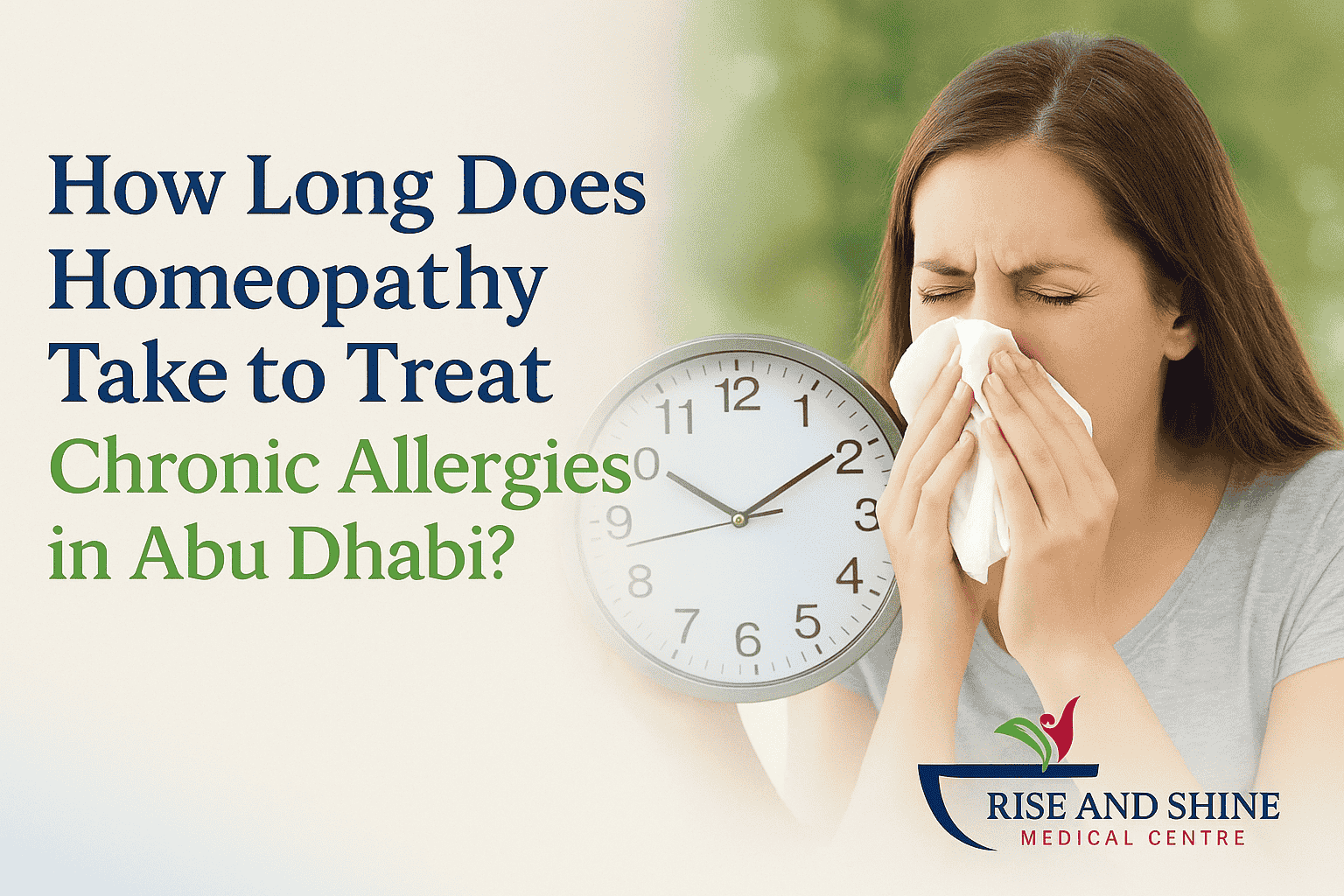 How Long Does Homeopathy Take to Treat Chronic Allergies in Abu Dhabi?