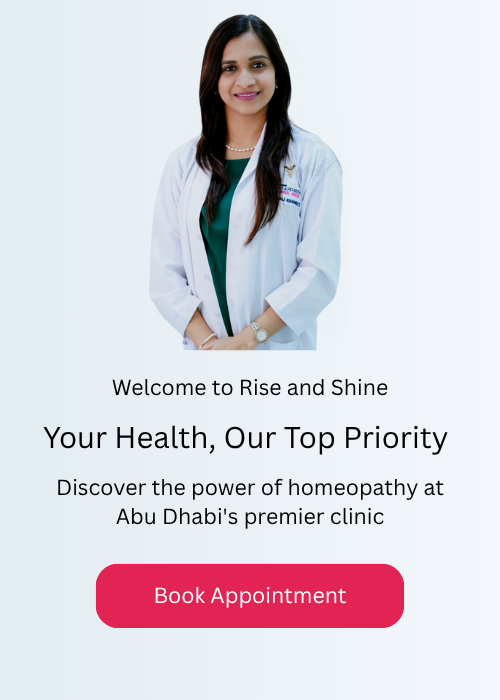 Rise and shine hero section mobile