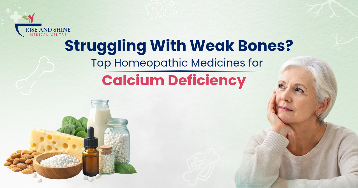 Struggling With Weak Bones? Top Homeopathic Medicines for Calcium Deficiency