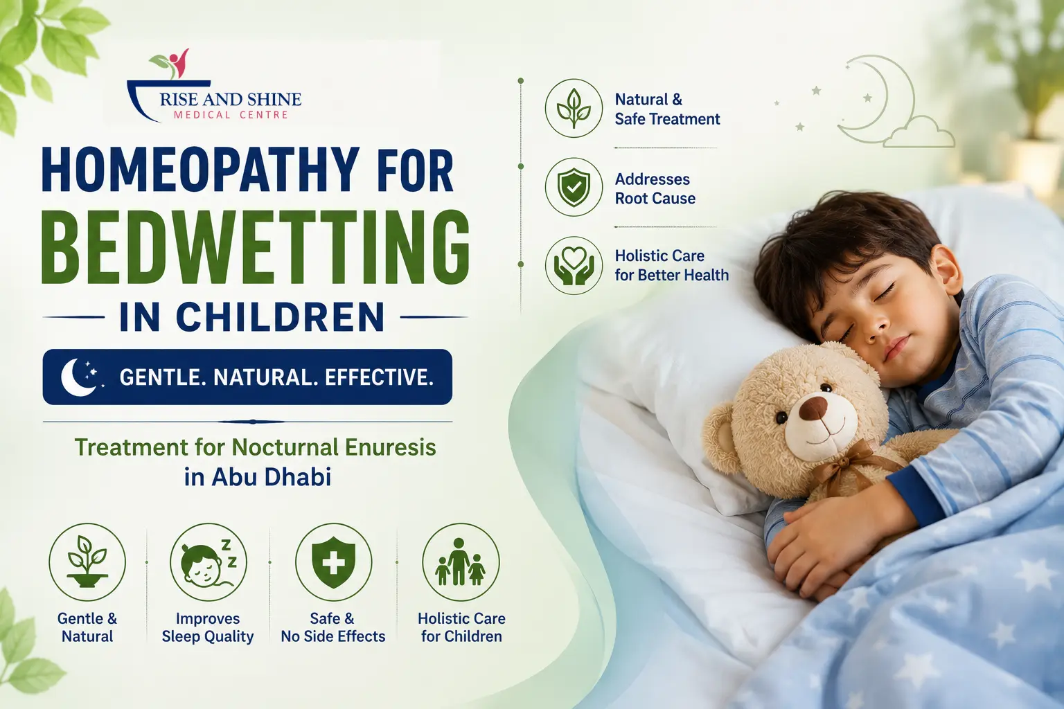 Homeopathy for Bedwetting in Children: Treatment for Nocturnal Enuresis in Abu Dhabi