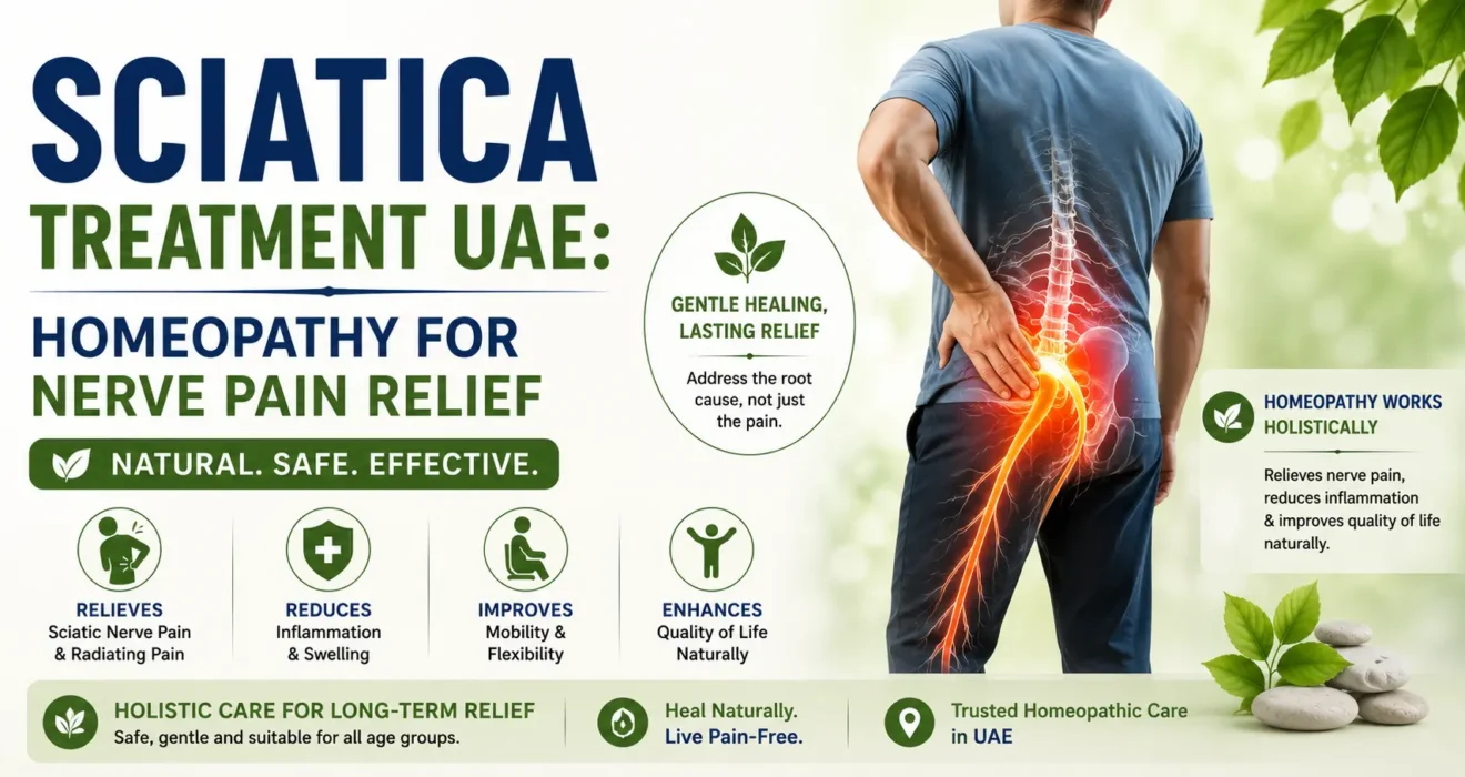 Sciatica Treatment UAE- Homeopathy for Nerve Pain Relief
