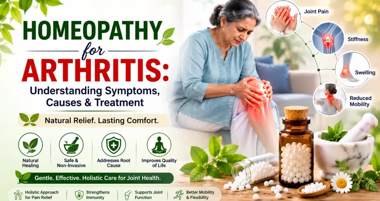 Homeopathy for Arthritis- Understanding Symptoms, Causes & Treatment
